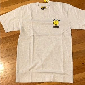 Chinatown Market puffy paint smiley tee